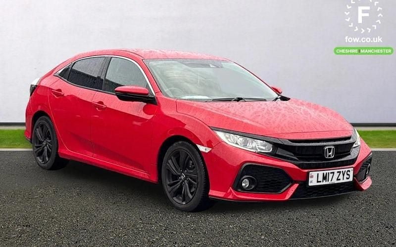 Red Used 2017 Honda Civic SR Hatchback | £9,999 (Fair price) - Image 1/3