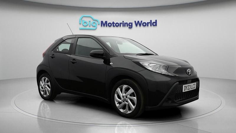 Black Used 2023 Toyota Aygo PURE Hatchback | £11,700 (Good price) - Image 1/4