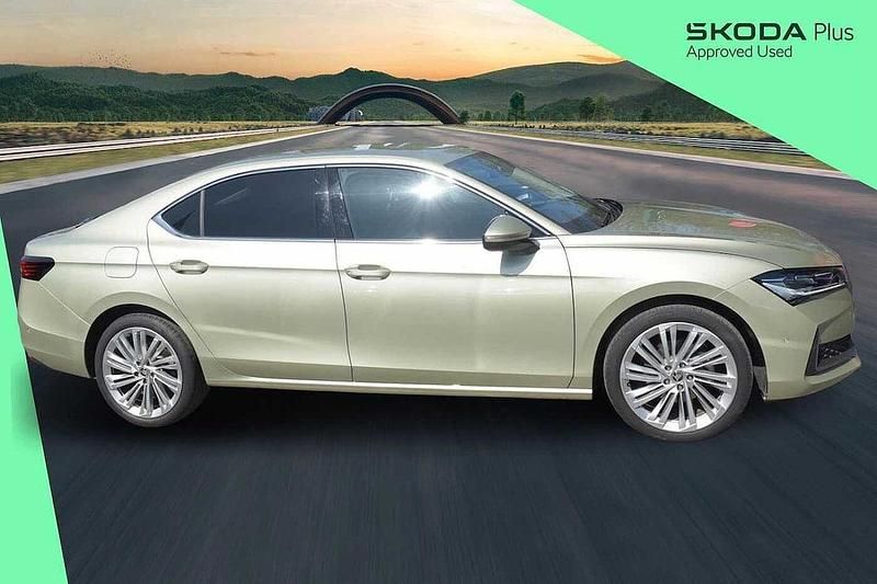 Used Skoda Superb SE L 150 HP (110 kW) 2024 Yellow Hatchback