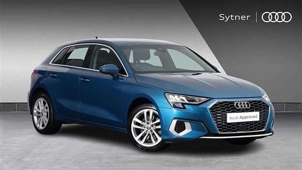 Blue Used 2020 Audi A3 Sport Hatchback | £17,000 (Fair price) - Image 1/4