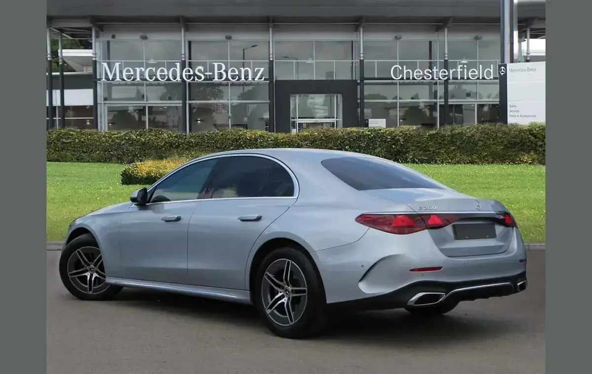 Used Mercedes E200 AMG line 200 HP (147 kW) 2025 Silver Sedan