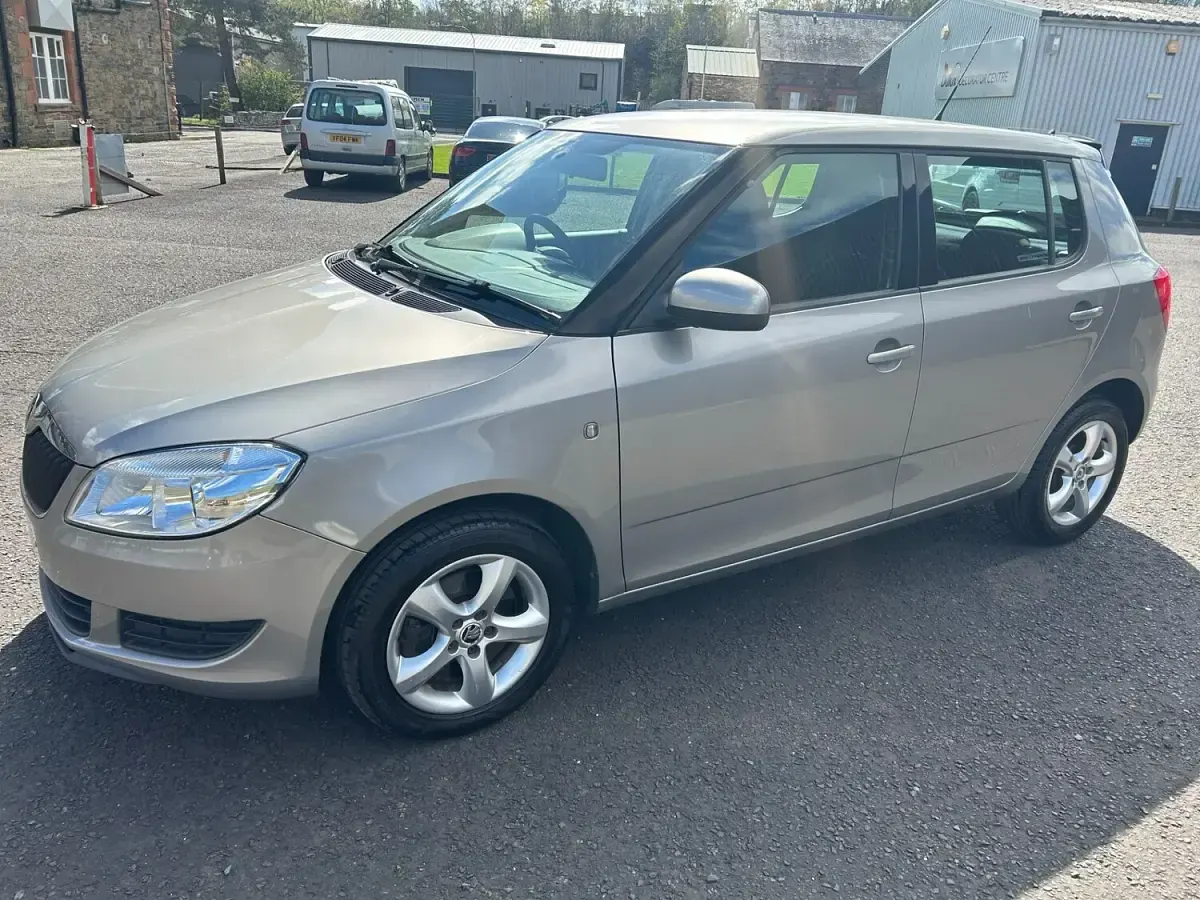 Used Skoda Fabia SE 105 HP (77 kW) 2010 Beige Hatchback