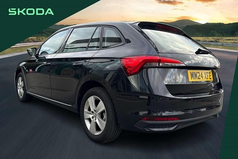 Used Skoda Scala SE 114 HP (83 kW) 2024 Black Hatchback