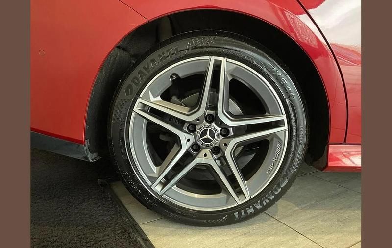 Used Mercedes CLA180 AMG Line Premium 136 HP (100 kW) 2021 Red Sedan