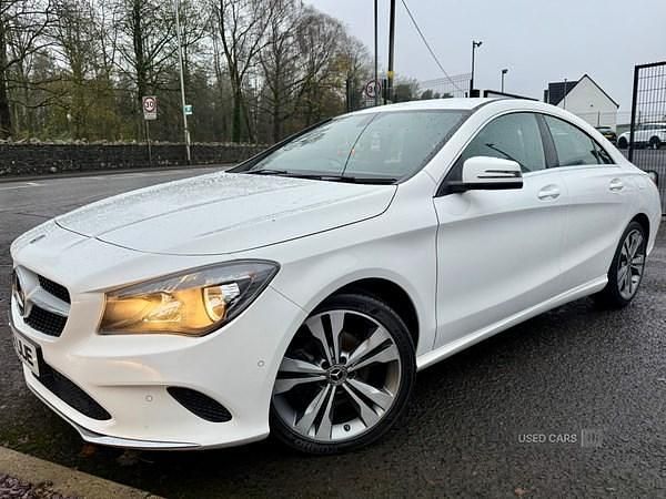 Used Mercedes CLA200 2018 White Sedan