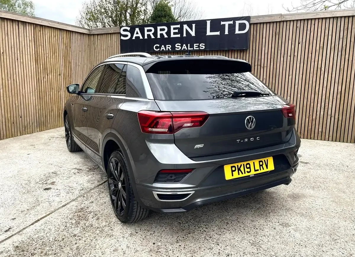 Używany VW T-Roc R-line 115 KM (84 kW) 2019 Szary SUV