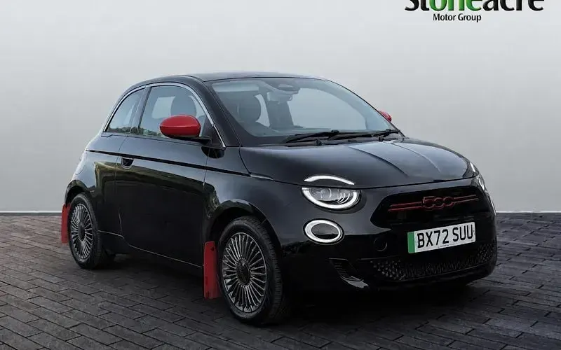 Used Fiat 500e Red 69 kW (95 HP) 2025 Hatchback