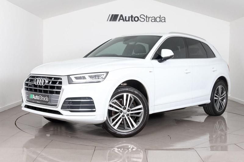 Used Audi Q5 S-Line 190 HP (139 kW) 2019 White SUV