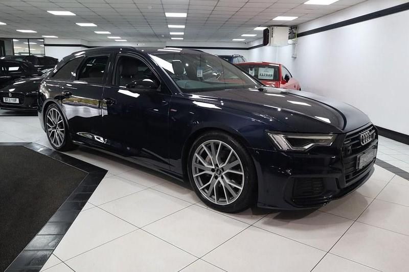 Blue Used 2022 Audi A6 Black Edition Estate | £31,949 (Expensive) - Image 1/4