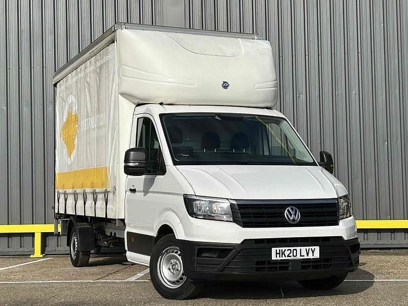White Used 2020 VW Crafter Startline Van | £15,495 (Fair price) - Image 1/4