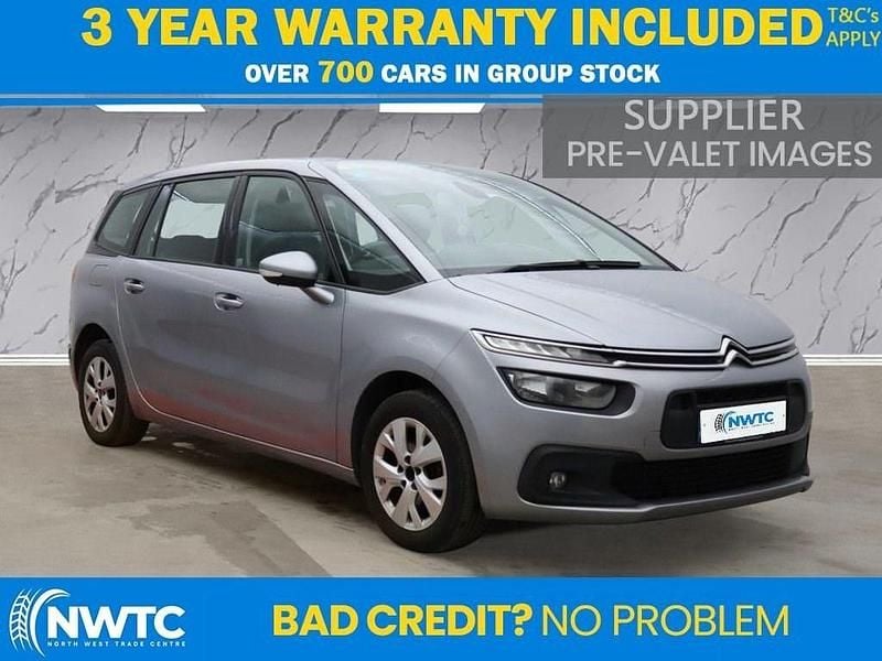 Used Citroën Grand C4 Picasso Touch 120 HP (88 kW) 2017 Grey MPV