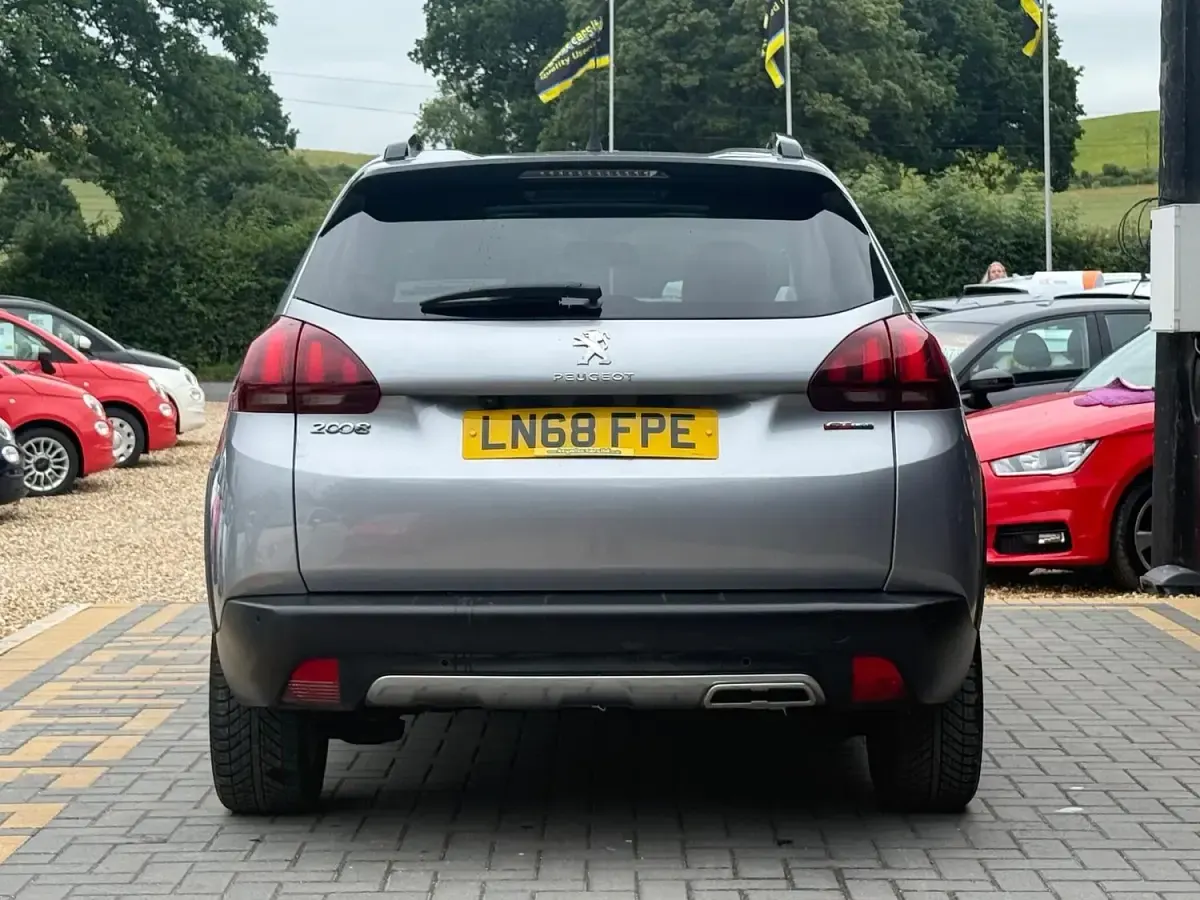 Used Peugeot 2008 GT-line 2018 Grey SUV