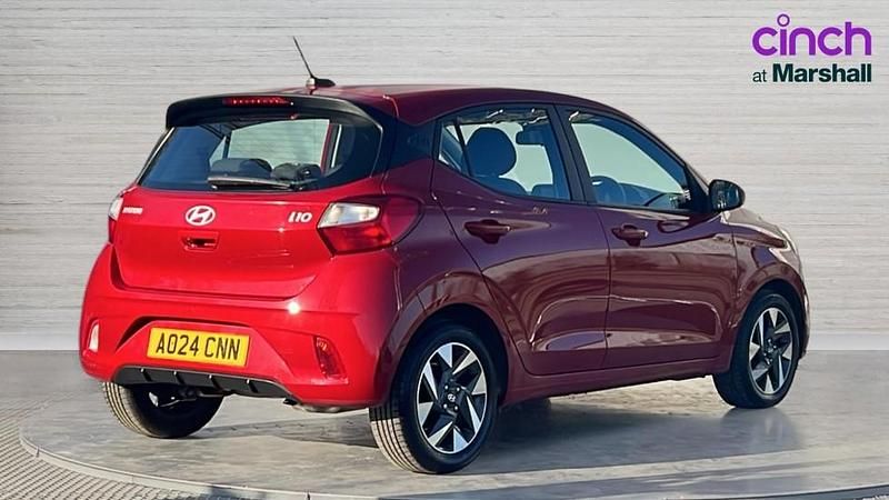 Usado Hyundai i10 Advanced 84 HP (61 kW) 2024 Vermelho Citadino