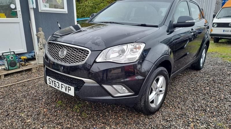 Used Ssangyong (KGM) Korando 2013 Black Estate