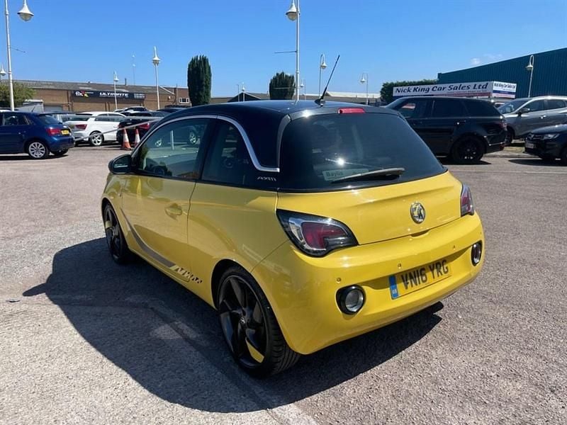 Used Vauxhall Adam Slam 100 HP (73 kW) 2016 Yellow Hatchback