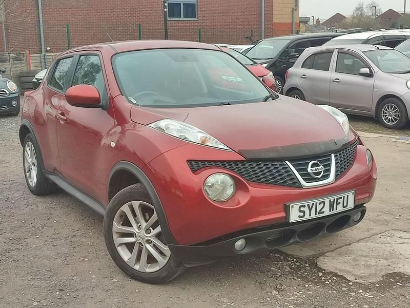 Used Nissan Juke Acenta 2012 Red SUV