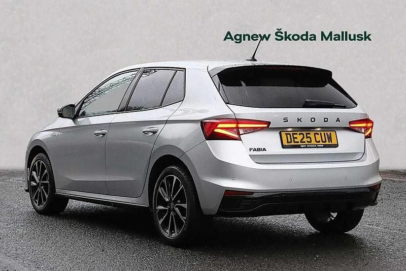 Used Skoda Fabia Monte Carlo 85 HP (62 kW) 2025 Brilliant silver metallic Hatchback