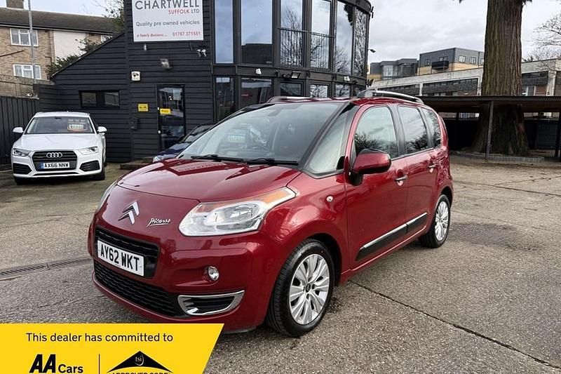 Used Citroën C3 Picasso Exclusive 2012 Red MPV