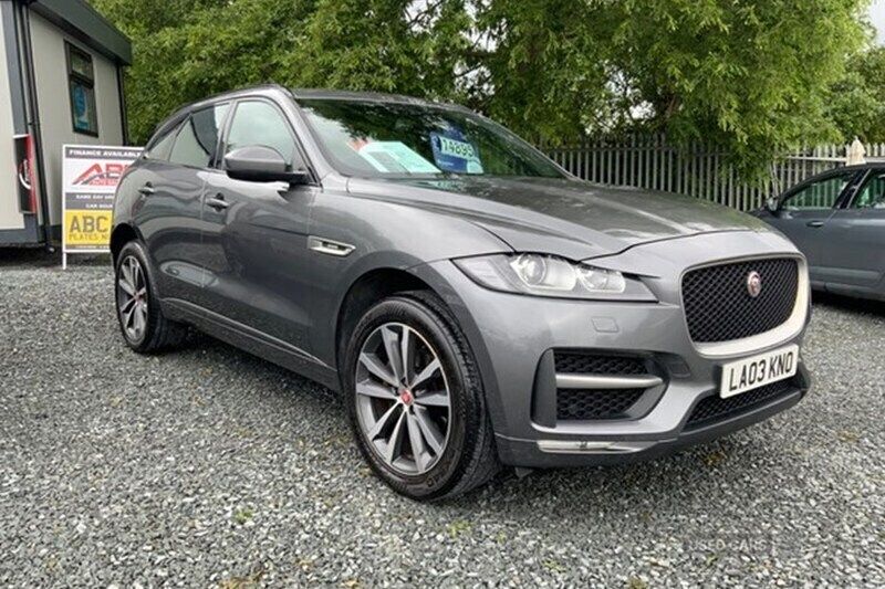 Grey Used 2018 Jaguar F-Pace R-Sport SUV | £15,895 (Fair price) - Image 1/1