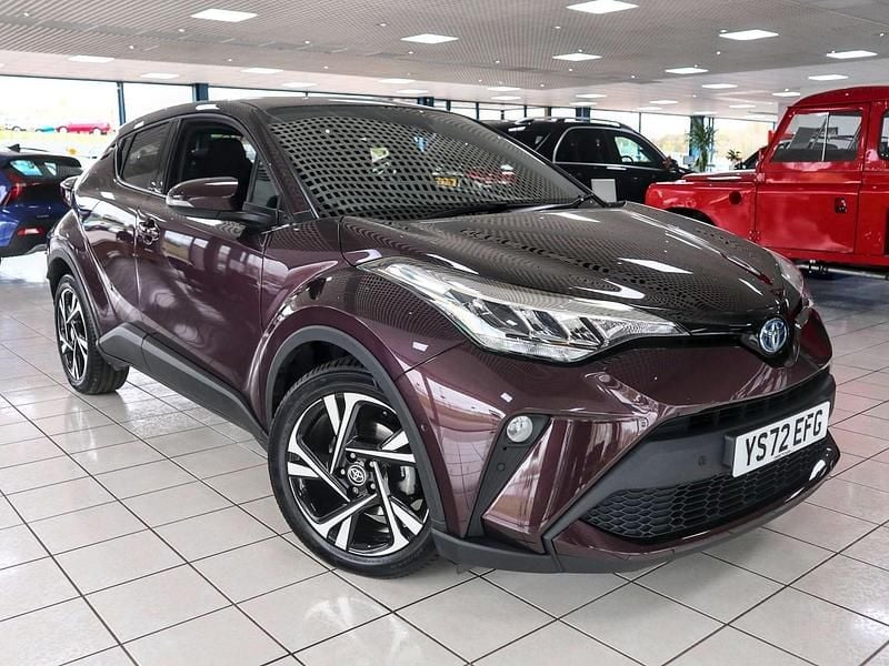 Used Toyota C-HR Design 122 HP (89 kW) 2022 Mauve/purple SUV