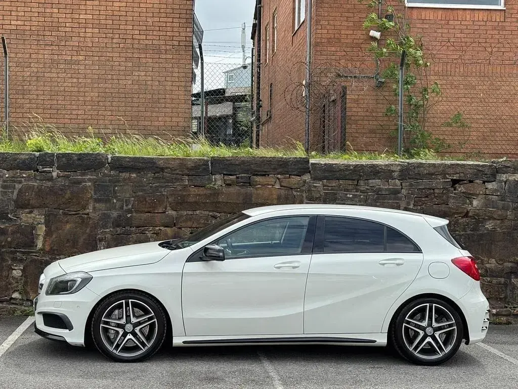 Used Mercedes A45 AMG 2014 White Hatchback