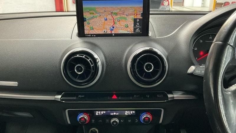 Used Audi A3 Sport 110 HP (80 kW) 2016 Phantom black Hatchback