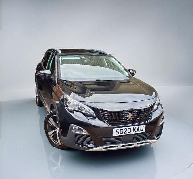 Black Used 2020 Peugeot 3008 Allure Hatchback | £13,480 (Good price) - Image 1/4