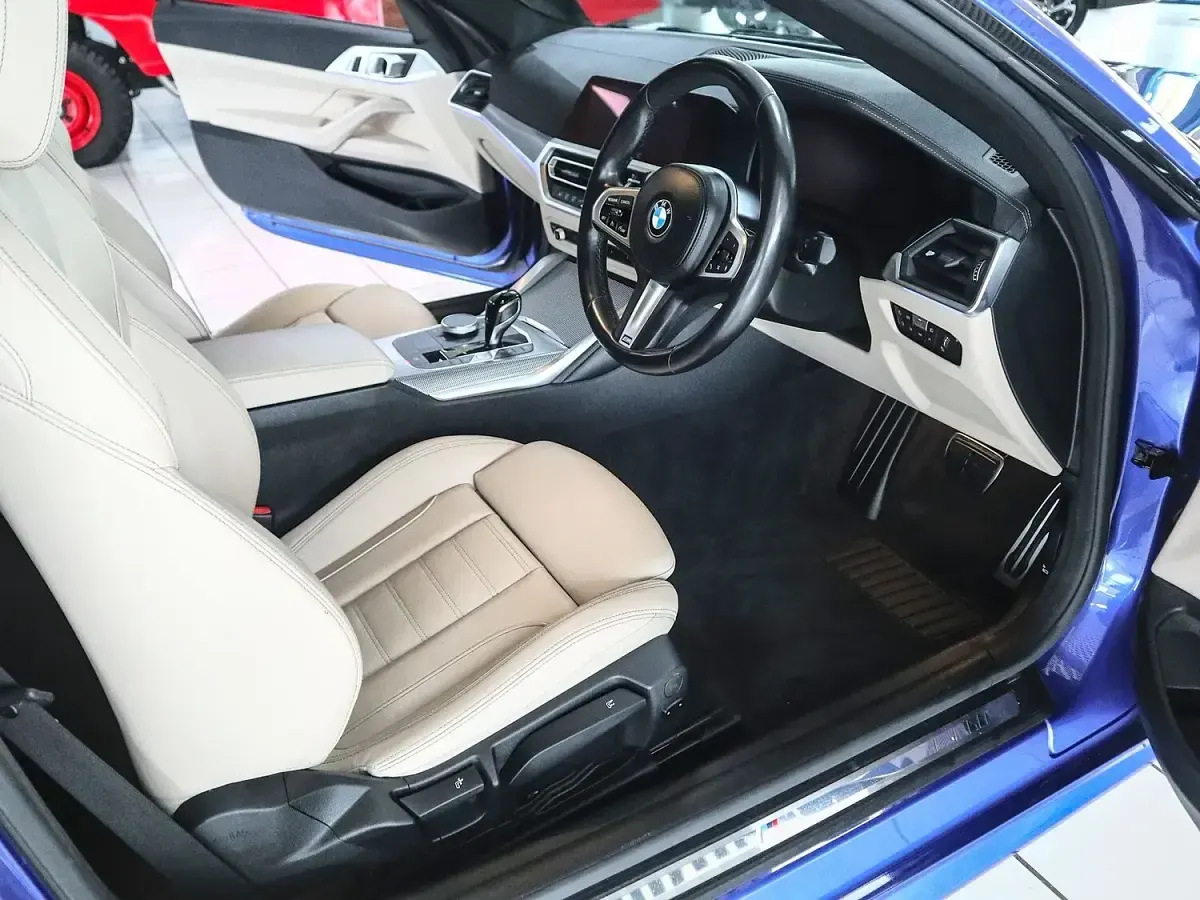 Used BMW 420 Coupé M Sport 190 HP (139 kW) 2022 Blue Coupe