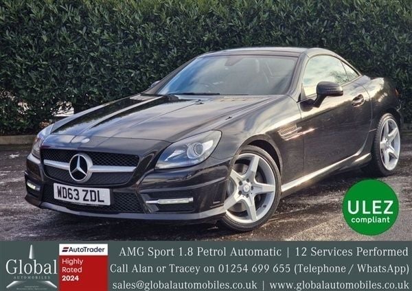 Black Used 2014 Mercedes SLK200 Sport Edition Cabriolet | £11,250 (Fair price) - Image 1/1