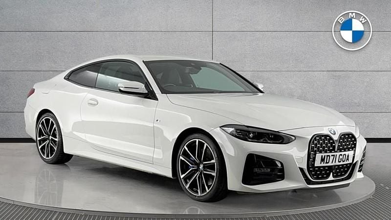 Used BMW 420 M Sport 181 HP (133 kW) 2022 White Coupe