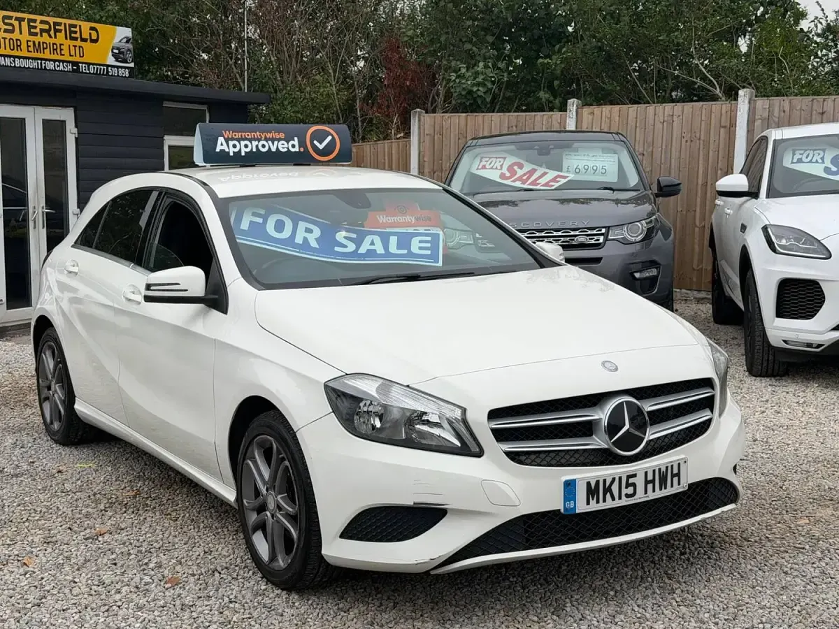 Used Mercedes A180 2015 White Hatchback