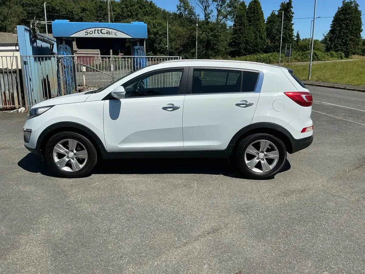 Used Kia Sportage 115 HP (84 kW) 2013 White SUV