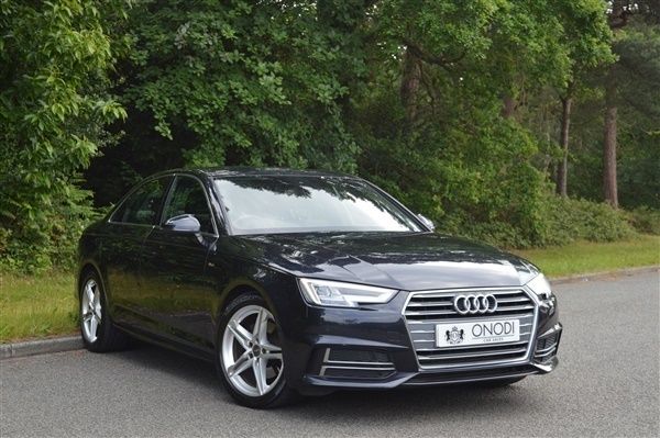 Blue Used 2017 Audi A4 S-Line Sedan | £13,495 (Fair price) - Image 1/1