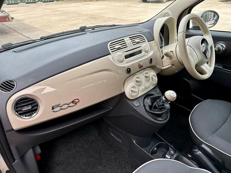 Used Fiat 500 2013 Beige Cabriolet