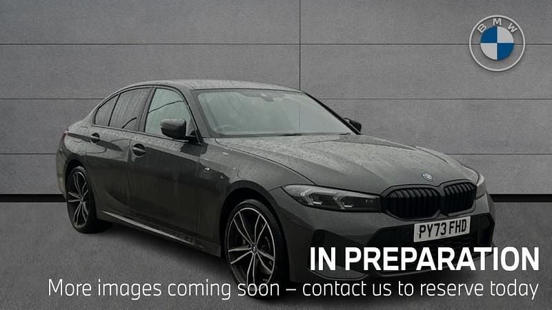 Grey Used 2023 BMW 330e M Sport | £35,216 (Fair price) - Image 1/4