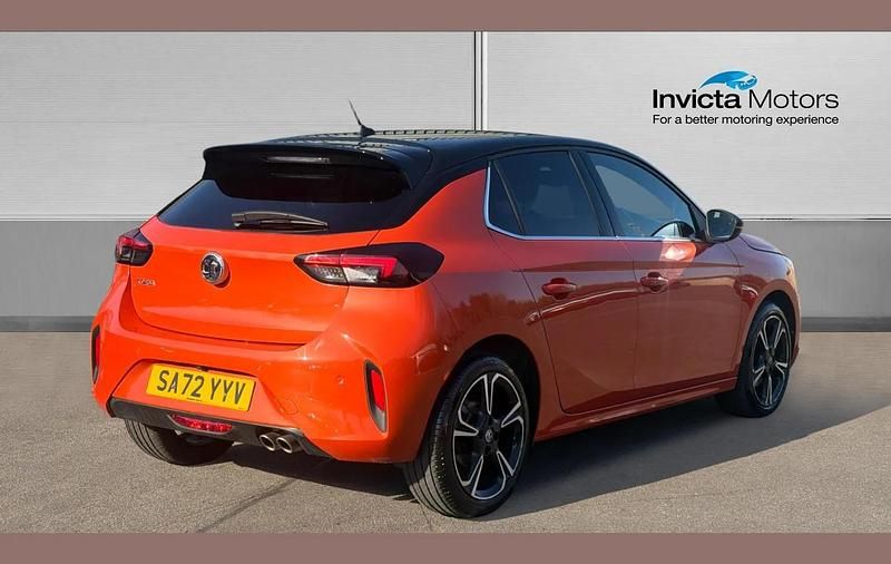 Used Vauxhall Corsa Ultimate 130 HP (95 kW) 2022 Orange Hatchback
