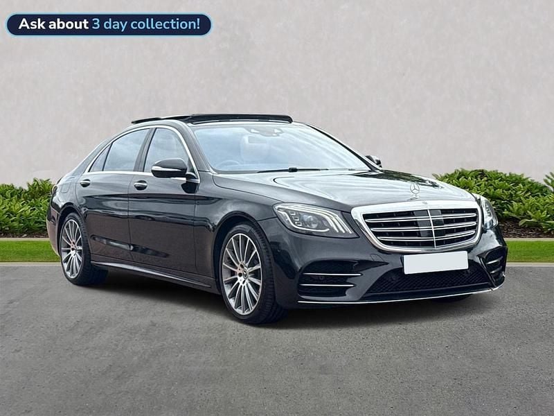 Black Used 2018 Mercedes S500L Executive Sedan | £36,549 - Image 1/4