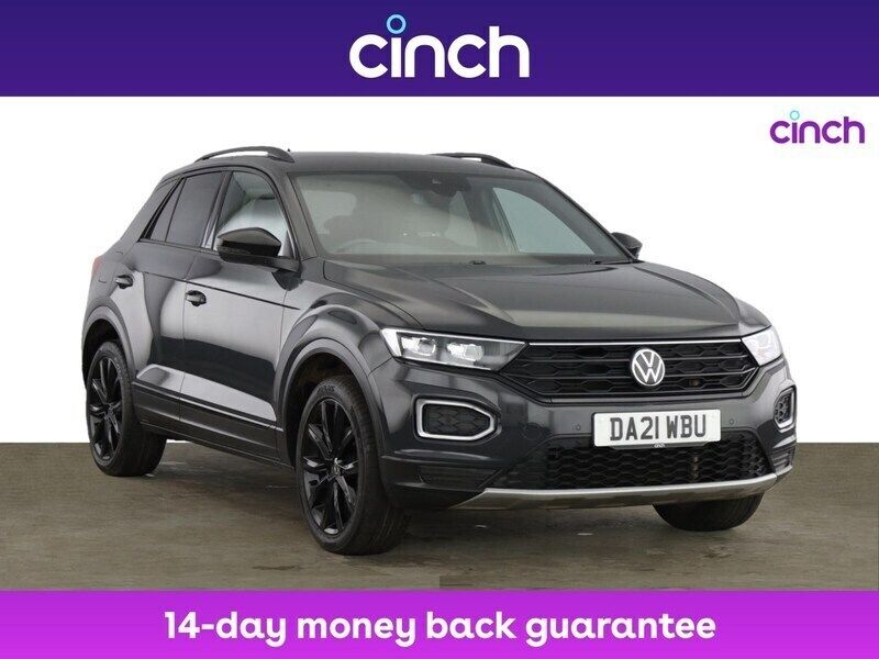 Grey Used 2021 VW T-Roc Black Edition SUV | £19,839 (Fair price) - Image 1/4