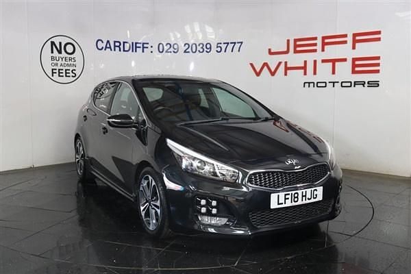 Black Used 2018 Kia Ceed GT-Line Hatchback | £9,788 (Good price) - Image 1/3