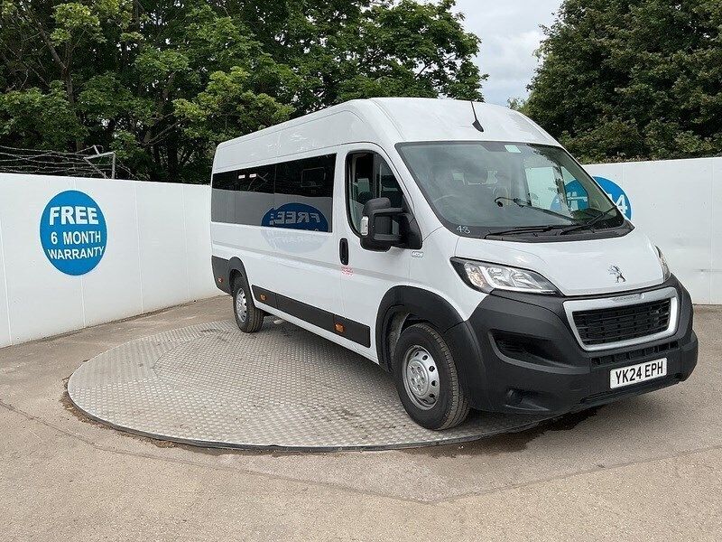 White New 2024 Peugeot Boxer Premium Van | £43,495 - Image 1/4