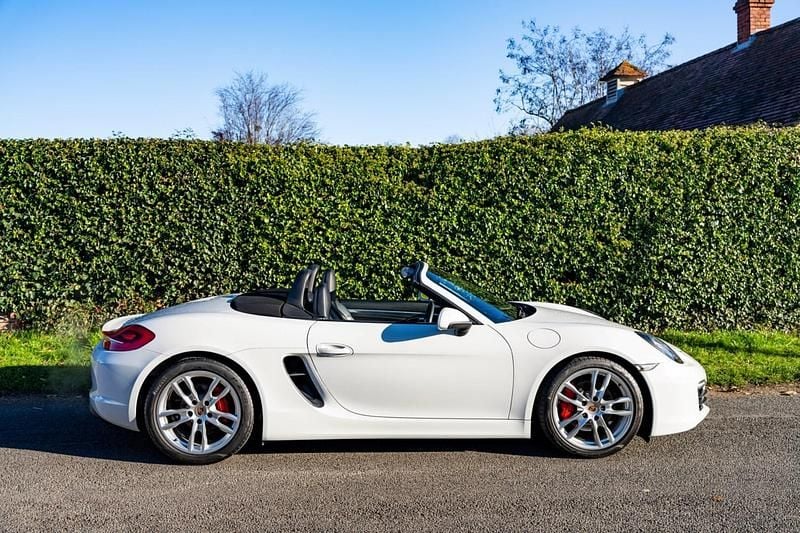 Used Porsche Boxster 2012 White Cabriolet