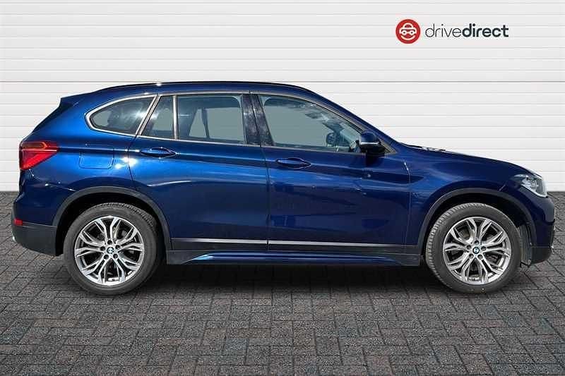 Used BMW X1 Sport Line 190 HP (139 kW) 2019 Blue SUV