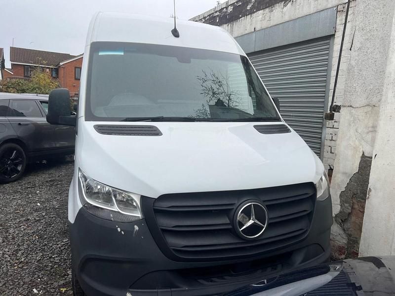 Used Mercedes E-Sprinter Progressive 85 kW (116 HP) 2021 White Van