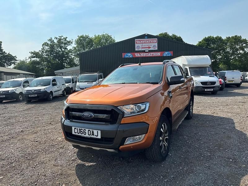 Orange Used 2016 Ford Ranger Wildtrack Pickup | £10,995 (Super price) - Image 1/4