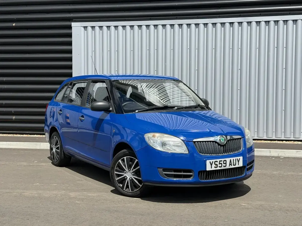 Used Skoda Fabia 2009 Blue Estate