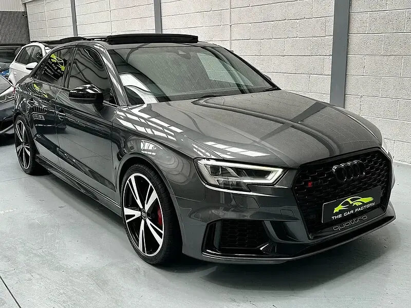 Used Audi RS3 Comfort 400 HP (294 kW) 2017 Grey Sedan