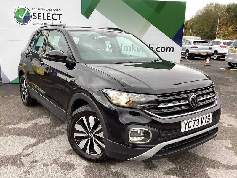 Black Used 2023 VW T-Cross Move SUV | £16,744 (Fair price) - Image 1/4