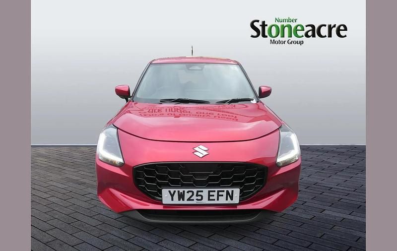 New Suzuki Swift 80 HP (58 kW) 2025 Red Hatchback