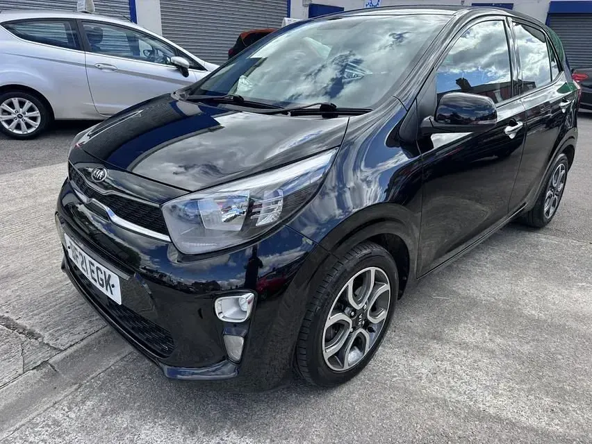 Used Kia Picanto 66 HP (48 kW) 2021 Black Hatchback