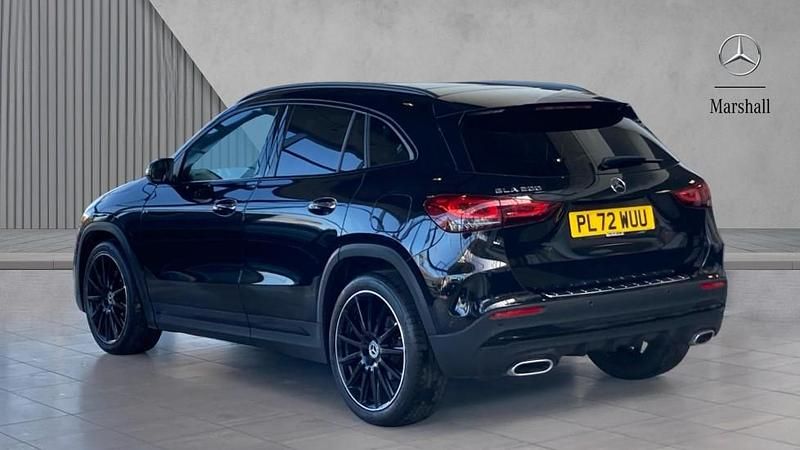 Used Mercedes GLA200 AMG Line Premium Plus 163 HP (119 kW) 2022 Black SUV